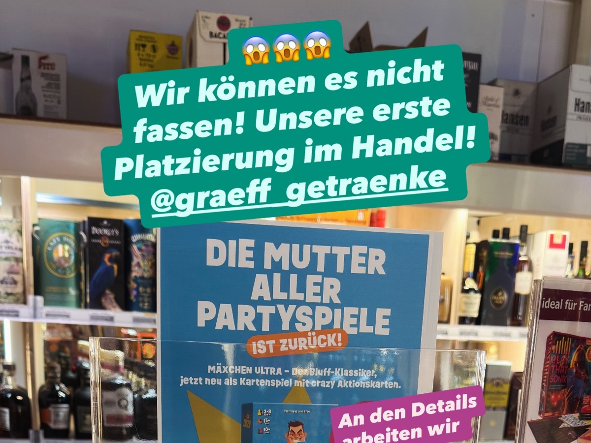 Mäxchen Ultra im Regal bei Graeff Getränke